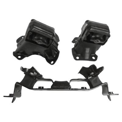 Crown Automotive Jeep Replacement - Crown Automotive 52090296K Engine Mount Kit for Commander Jeep Grand Cherokee WK