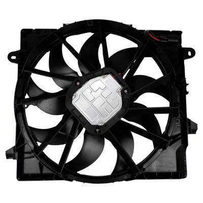 Crown Automotive Jeep Replacement - Crown 68282799AE Cooling Fan Module for 18-22 Jeep Wrangler JL & Gladiator JT