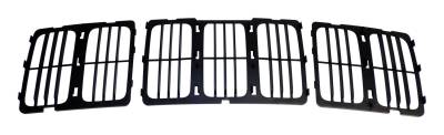 Crown Automotive Jeep Replacement - Crown Automotive 68143073AC Grille for 14-16 Jeep Grand Cherokee WK2