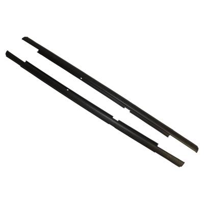Crown Automotive Jeep Replacement - Crown Automotive 5074652K Door Glass Weatherstrip Set for 07-17 Jeep Compass