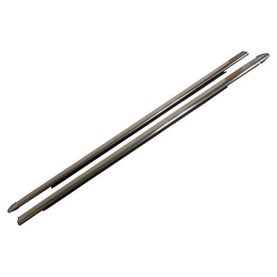 Crown Automotive Jeep Replacement - Crown Automotive 55078162K Door Glass Weatherstrip Set for Grand Cherokee WK