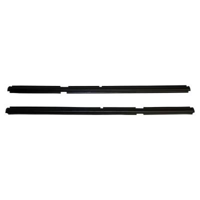 Crown Automotive Jeep Replacement - Crown Automotive 55135890K Door Glass Weatherstrip Set for Grand Cherokee WJ