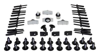Crown Automotive Jeep Replacement - Crown Automotive 5KHK Fender Flare Hardware Kit for Jeep Wrangler JK/JL