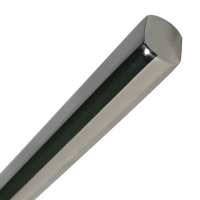 Borgeson - Borgeson 429412 Steering Shaft Polished Stainless 3/4DD Shaft 12" Long