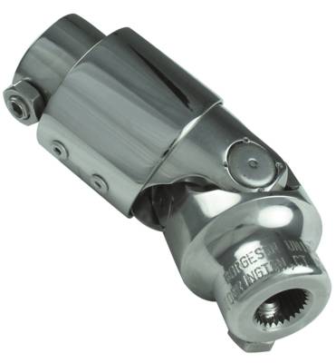 Borgeson - Borgeson 163449 Steering U-Joint/Vibration Damper Pol Stainless 3/4-36 x 3/4DD