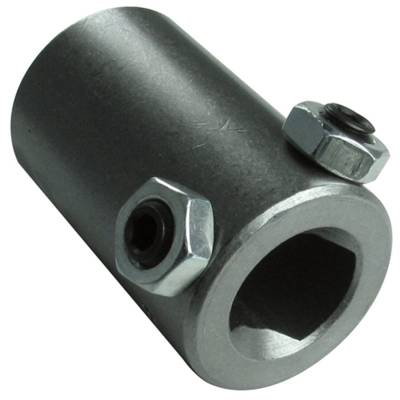 Borgeson - Borgeson 314900 Steering Coupler Steel 3/4DD x 3/4 Smooth Bore