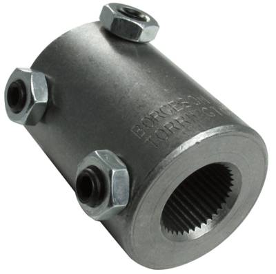 Borgeson - Borgeson 313449 Steering Coupler Steel 3/4-36 x 3/4DD