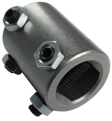 Borgeson - Borgeson 315249 Steering Coupler Steel 1DD x 3/4DD