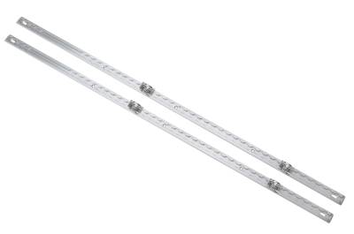 DECKED - DECKED AT2 58" Core Trax 1000 Tie-Down Tracks Set Of 2 w/Four Core Locks