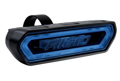 Rigid Industries - Rigid Industries 90144 Chase Rear Facing 5 Mode LED Light Blue Halo Black