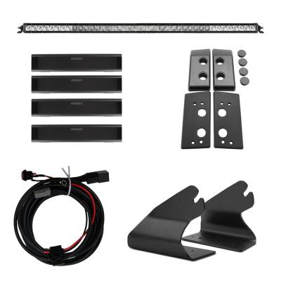 Rigid Industries - Rigid Industries 46724 Roof Line Light Kit w/SR Spot/Flood Combo Bar 21+ Bronco