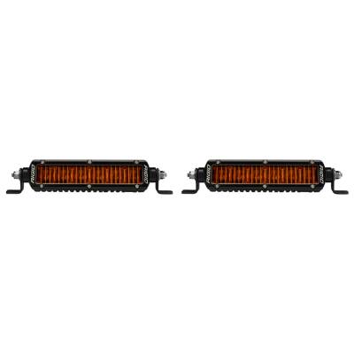 Rigid Industries - Rigid Industries 906705 SR-Series SAE 6" w/Amber PRO Lens Pair