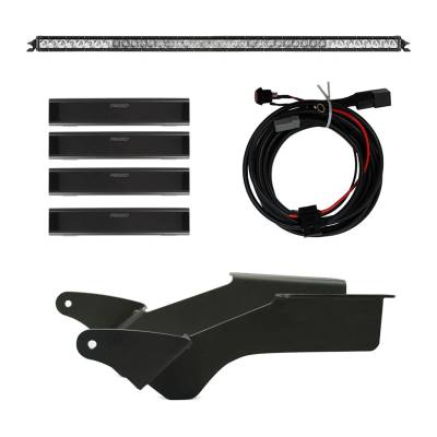 Rigid Industries - Rigid Industries 46726 Roof Rack Light Kit w/SR Spot/Flood Combo Bar 21+ Bronco