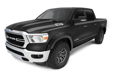 Bushwacker - Bushwacker 50924-45 Pocket Fender Flares Diamond Blck Crystal PrlCt Smooth 4Pc