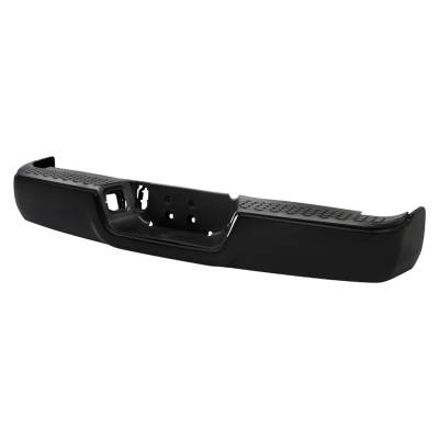 Spyder Auto - Spyder Auto 9046957 Black Steel Rear Bumper for 09-18 RAM 1500/2500/3500