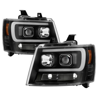 Spyder Auto - Spyder Auto 5087515 LED Projector Headlights for 07-14 Chevy Suburban/Tahoe