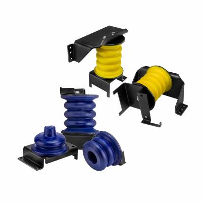 SuperSprings - SuperSprings K-10-001 Front&Rear Air Helper Spring for 19-21 Ford F53