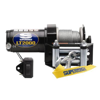 Superwinch - Superwinch 1120210 LT2000 2K 12V Winch w/49' Steel Rope