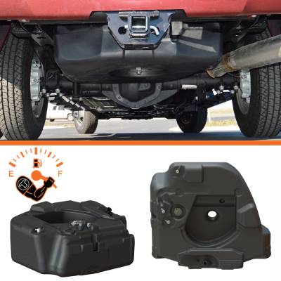 TITAN Fuel Tanks - TITAN Fuel Tank 4030213 Spare Tire Auxiliary Fuel System for 13-21 RAM 2500/3500