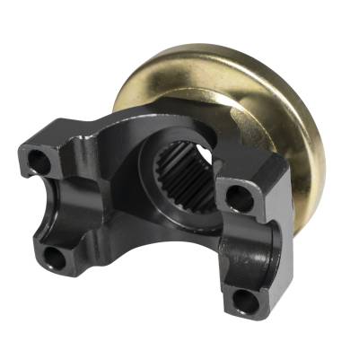 Yukon Gear and Axle - Yukon Gear YY D44-1350-24F Front Pinion Yoke D30/44 1350 U-Bolt Des 24SPL for JK