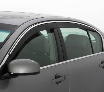 Auto Ventshade AVS - Auto VentShade 794060 Chrome Trim Ventvisor Low Profile for 15-20 Tahoe/Yukon