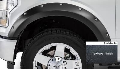 Stampede - Stampede 8432-5 Ruff Riderz 4PC Fender Flares for 15-17 Ford F150