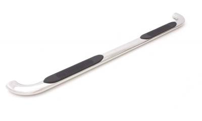 Lund - LUND 23288964 4" Oval Bent Nerf Bars Stainless Steel Polished