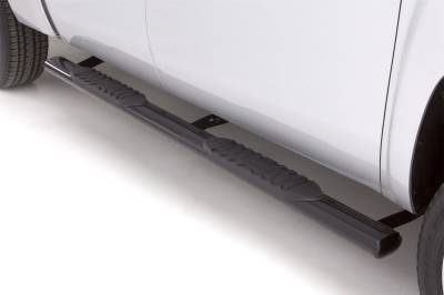Lund - LUND 24076004 5" Oval Straight Nerf Bars Steel Black