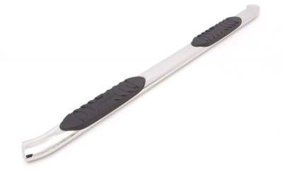 Lund - LUND 23710563 5" Curved Oval Nerf Bars Stainless Steel Polished