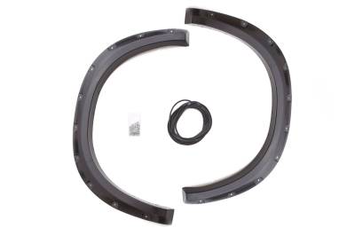 Lund - LUND RX204TB 2Pc Rear Rivet Textured Fender Flare Set for 09-23 RAM 1500/Classic