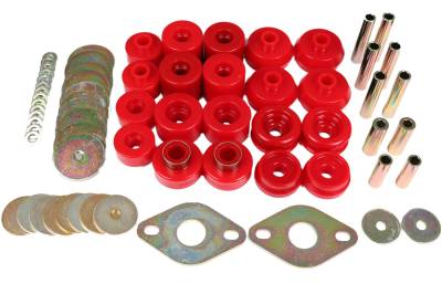 Energy Suspension - Energy Suspension 8.4111R Body Mount Set for 96-99 Toyota 4Runner