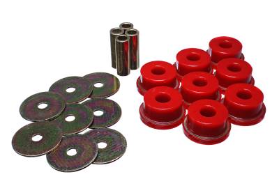 Energy Suspension - Energy Suspension 19.4102R Suspension Subframe Bushing Kit Rear