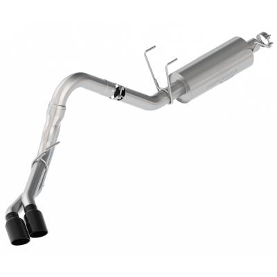 Ford Performance Parts - Ford Performance M-5200-FSD73SB Sport Exhaust w/Black Tip 20-23 F250/F350 7.3