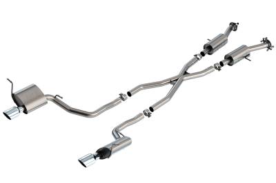 Borla - Borla 140835 S-Type Cat-Back Exhaust Truck One Split Rear Exit for 14-21 Grand C