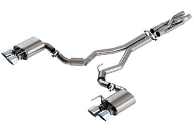 Borla - Borla 140837 ATAK Cat-Back Exhaust System for 20-22 Mustang Shelby GT500 5.2L