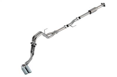 Borla - Borla Exhaust 140872 ATAK Cat-Back Exhaust Side Exit 21-26 Ford F150 2.7/3.5L