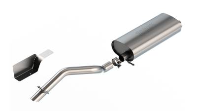 Borla - Borla 140846 Touring Cat-Back Exhaust Truck One Right RR Exit for 18-26 Wrangler