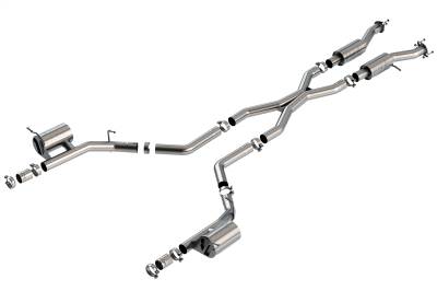 Borla - Borla 140888 ATAK Cat-Back Exhaust One Split Rear Exit for 21-26 Durango 6.2L