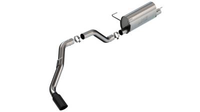 Borla - Borla Exhaust 140851BC S-Type Cat-Back Exhaust Side Exit for 19-26 RAM 2500 6.4L