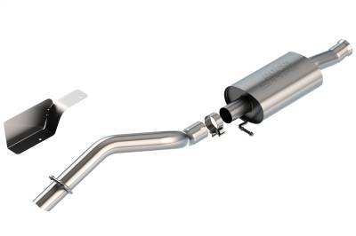 Borla - Borla 140861 S-Type Cat-Back Exhaust Single Left RR Exit for 18-26 Wrangler 2.0