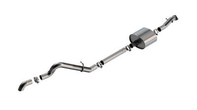 Borla - Borla 140902 S-Type Cat-Back Exhaust Truck Single Left RR Exit for 21-26 Bronco