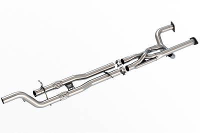 Borla - Borla Exhaust 60717 ATAK Mid-Section Exhaust for 21-24 RAM 1500 TRX 6.2L V8