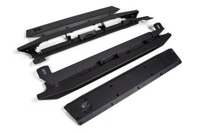 JKS - JKS CWLJK41101 Rocker Guard Black for 07-18 Jeep Wrangler JK 2DR