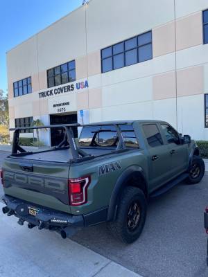 Truck Covers USA - Truck Covers USA AX-530 Yakima Tracks w/Caps for Cover Side Rails