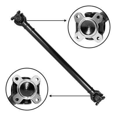 USA Standard Gear - USA Standard Gear ZDS050111 Front Drive Shaft Assembly for BMW AWD