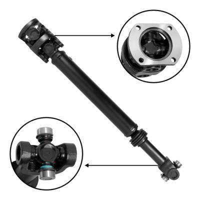 USA Standard Gear - USA Standard Gear ZDS9103 Front Drive Shaft Assembly for Dodge 5.9/8.0