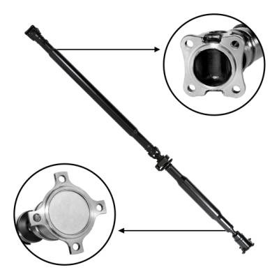 USA Standard Gear - USA Standard Gear ZDS101679 Rear Drive Shaft Assembly 80.5" 07-15 Edge/MKX