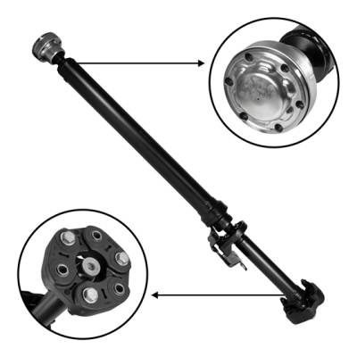 USA Standard Gear - USA Standard Gear ZDS150145 Rear Drive Shaft Assembly for Porsche Volkswagen