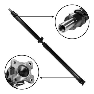 USA Standard Gear - USA Standard Gear ZDS150101 Rear Drive Shaft Assembly for 05-09 Outback 2.5