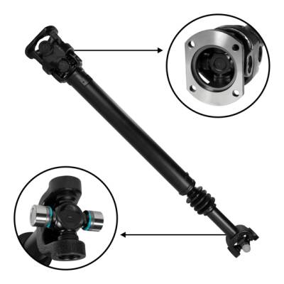 USA Standard Gear - USA Standard Gear ZDS9108 Front Drive Shaft Assembly for Dodge 5.9